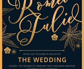 Japanese Style Invitation