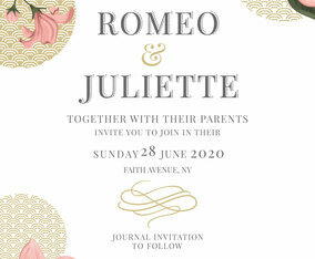 Japanese Style Invitation