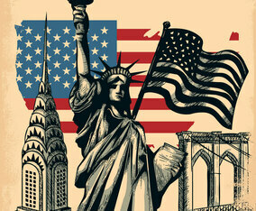 United States Landmark Map