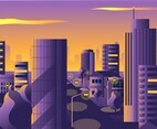 Cityscape Sunset