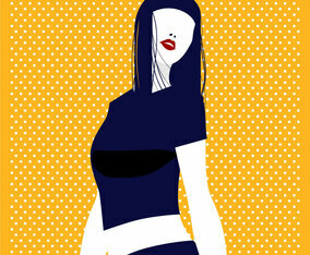 Free modern look - Vector Art