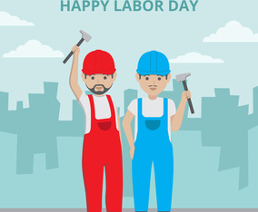 Labor Day Vector Illustration