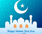 Happy New Hijri Year 1440H Illustration