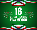 Mexico Happy Independence Day Greeting Card
