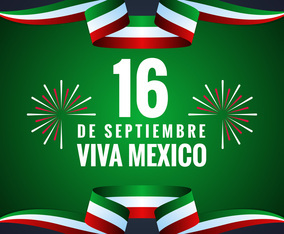 Mexico Happy Independence Day Greeting Card