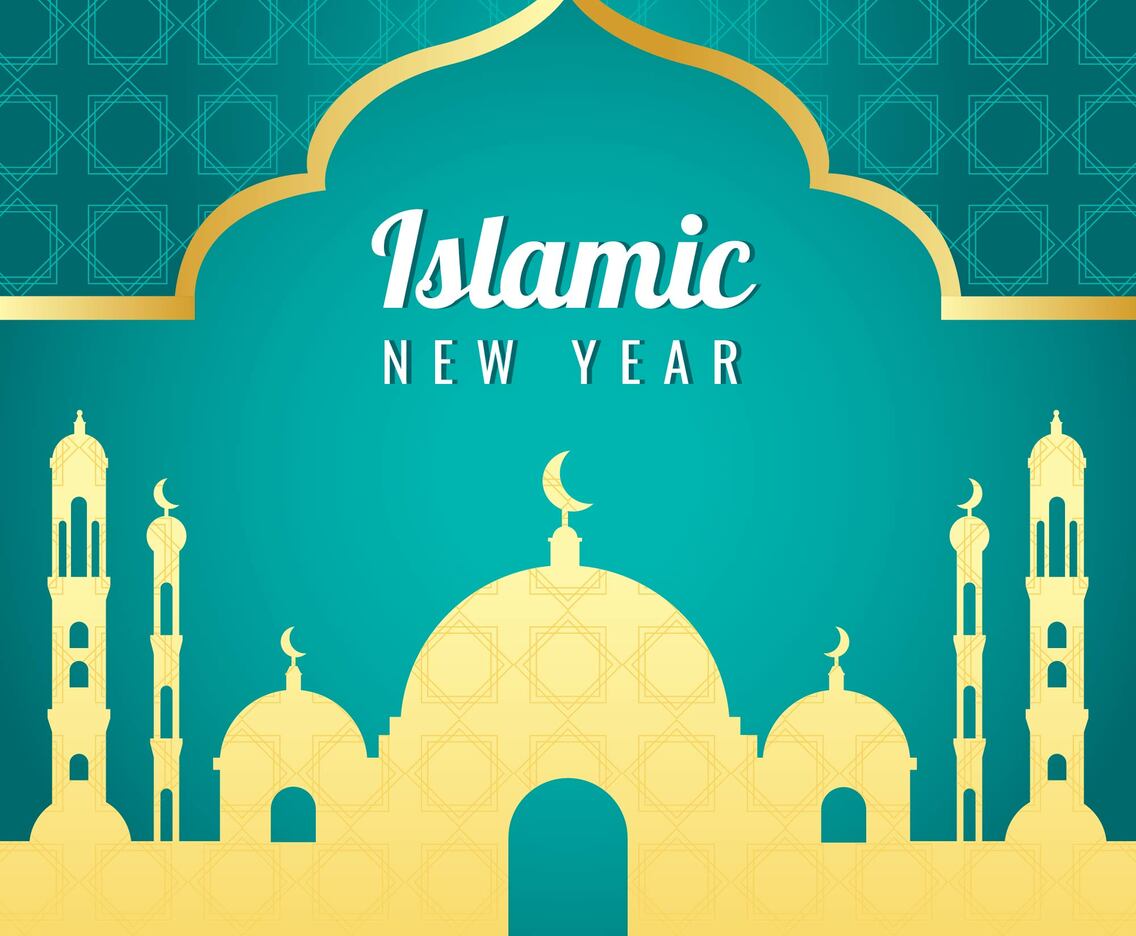 Islamic New Year Vector