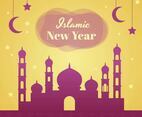 Islamic New Year Vector
