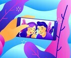 Selfie Vector