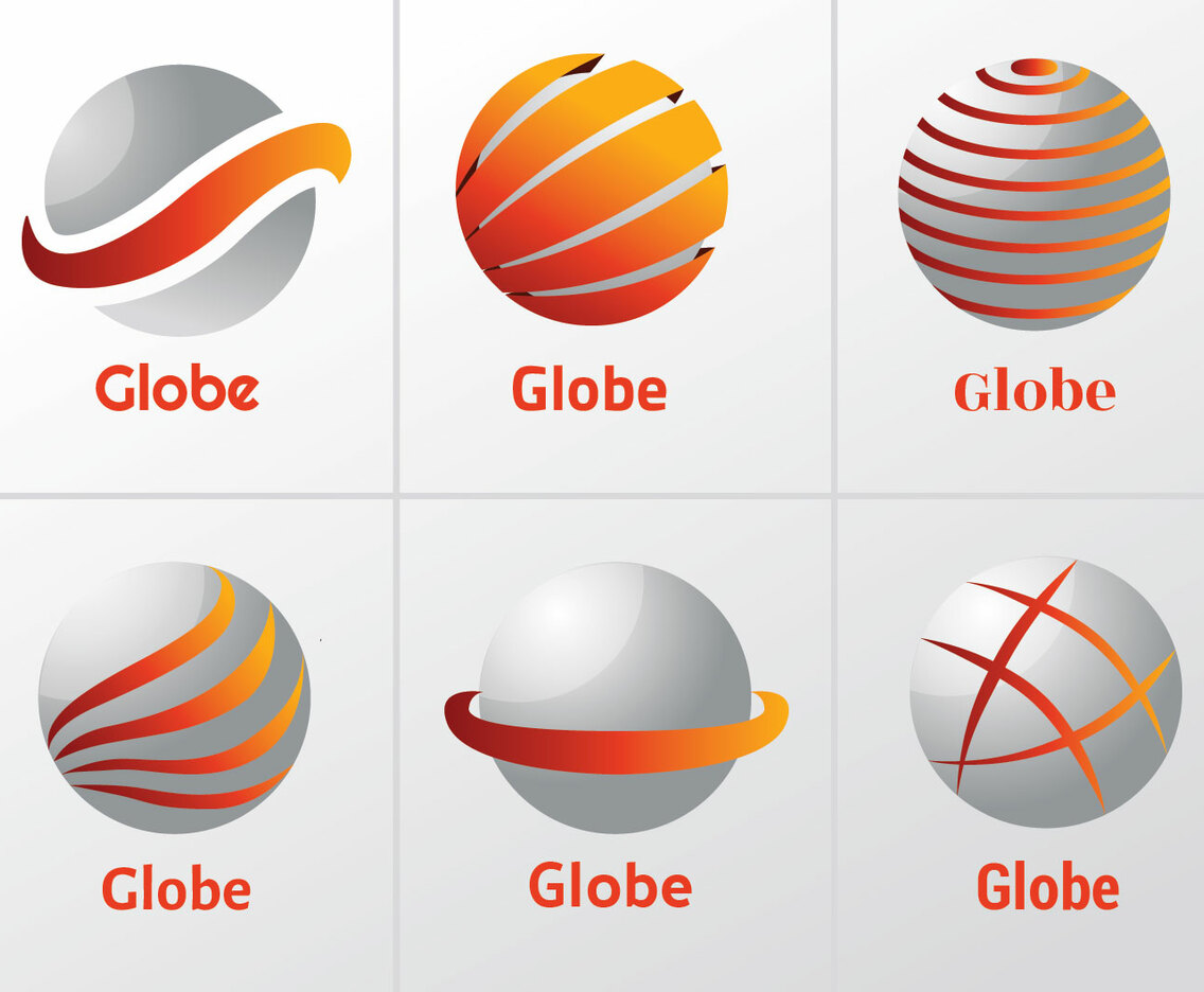Globe Logo Design Vector Pack