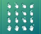 Vector Hand Gestures Collection