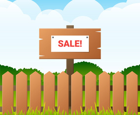Garage Sale Background Illustration