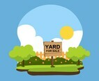 Yard Sale Sign Vector