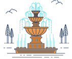 Fountain Vector