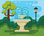 Fountain Illustration