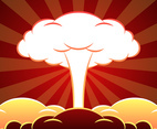 Nuclear Explosion Illustration