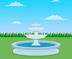 Beautiful Fountain Vectors