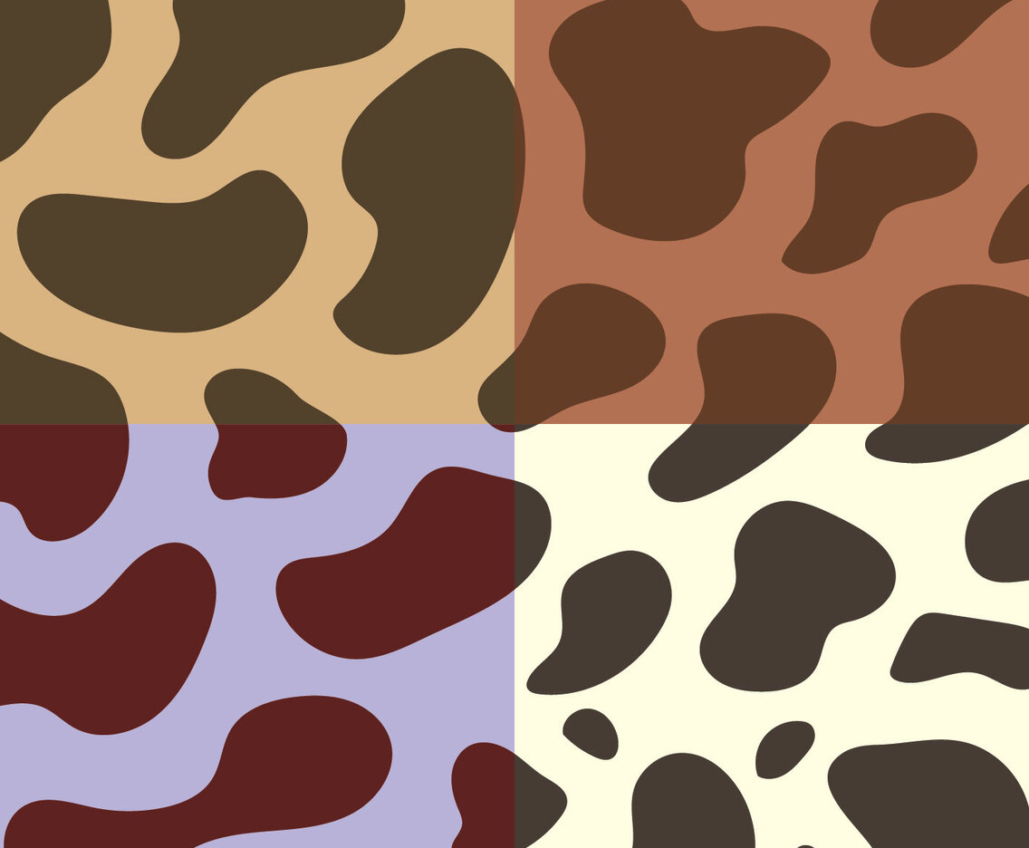 Cow Print Vector
