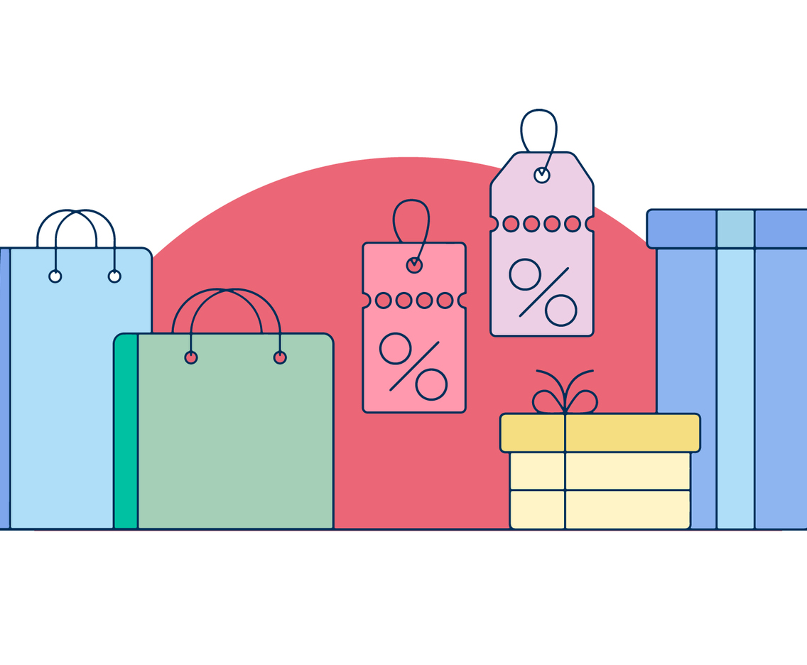 Buy With Discount Vector