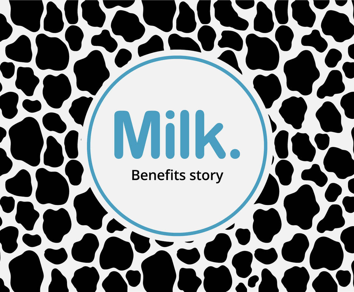 Cow Print Pattern for Milk Theme.