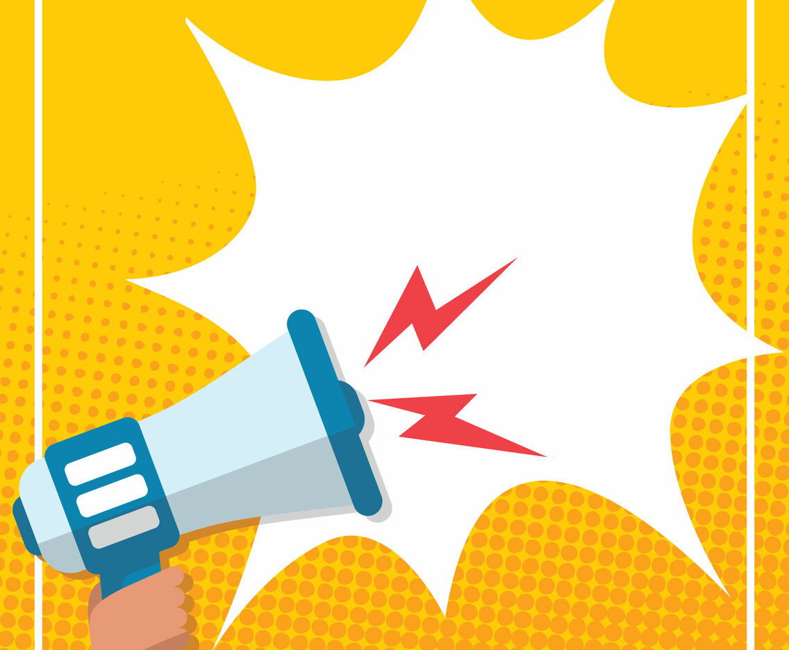 Megaphone Illustration