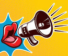 Megaphone Illustration