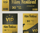 VIP Access Template Vector Pack