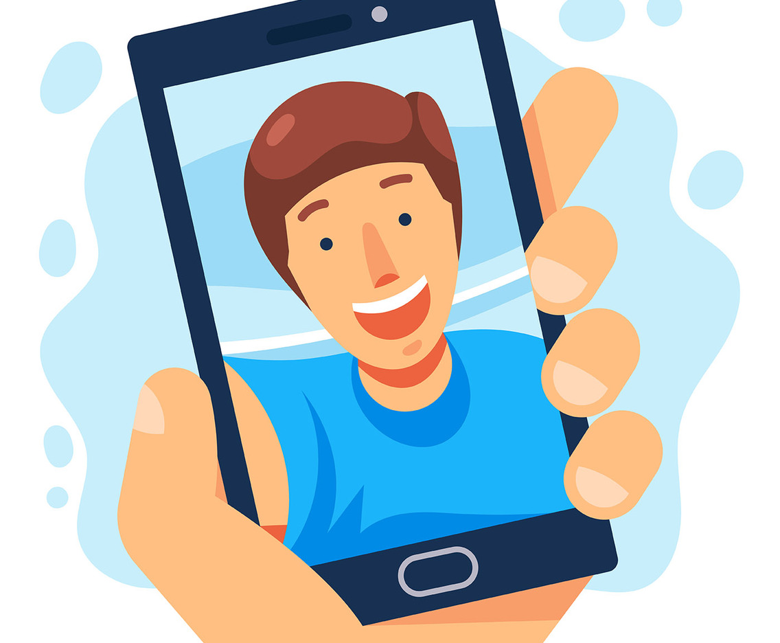 Selfie Illustration
