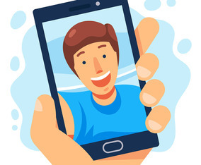 Selfie Illustration
