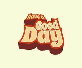 Retro Typography Vector Illustration