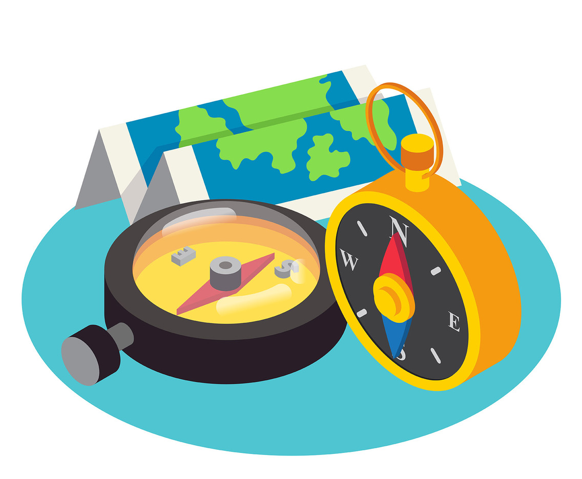 Compass Illustration