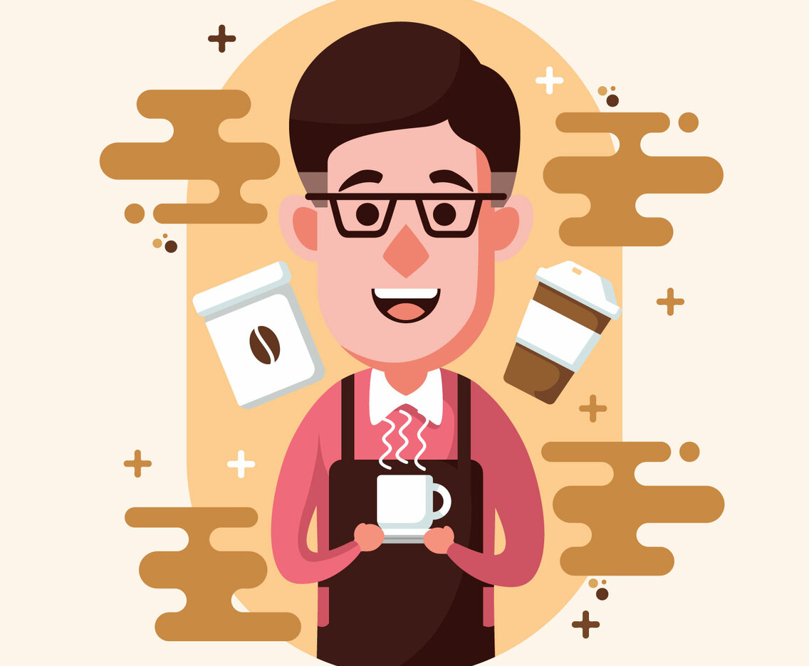 Barista Illustration