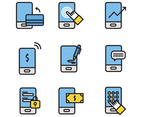 Outlined Set Of Payment Icons