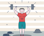 Bodybuilder Vector