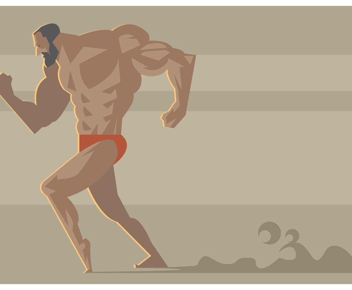 Bodybuilder Vector