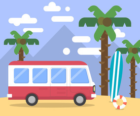 Beach Van