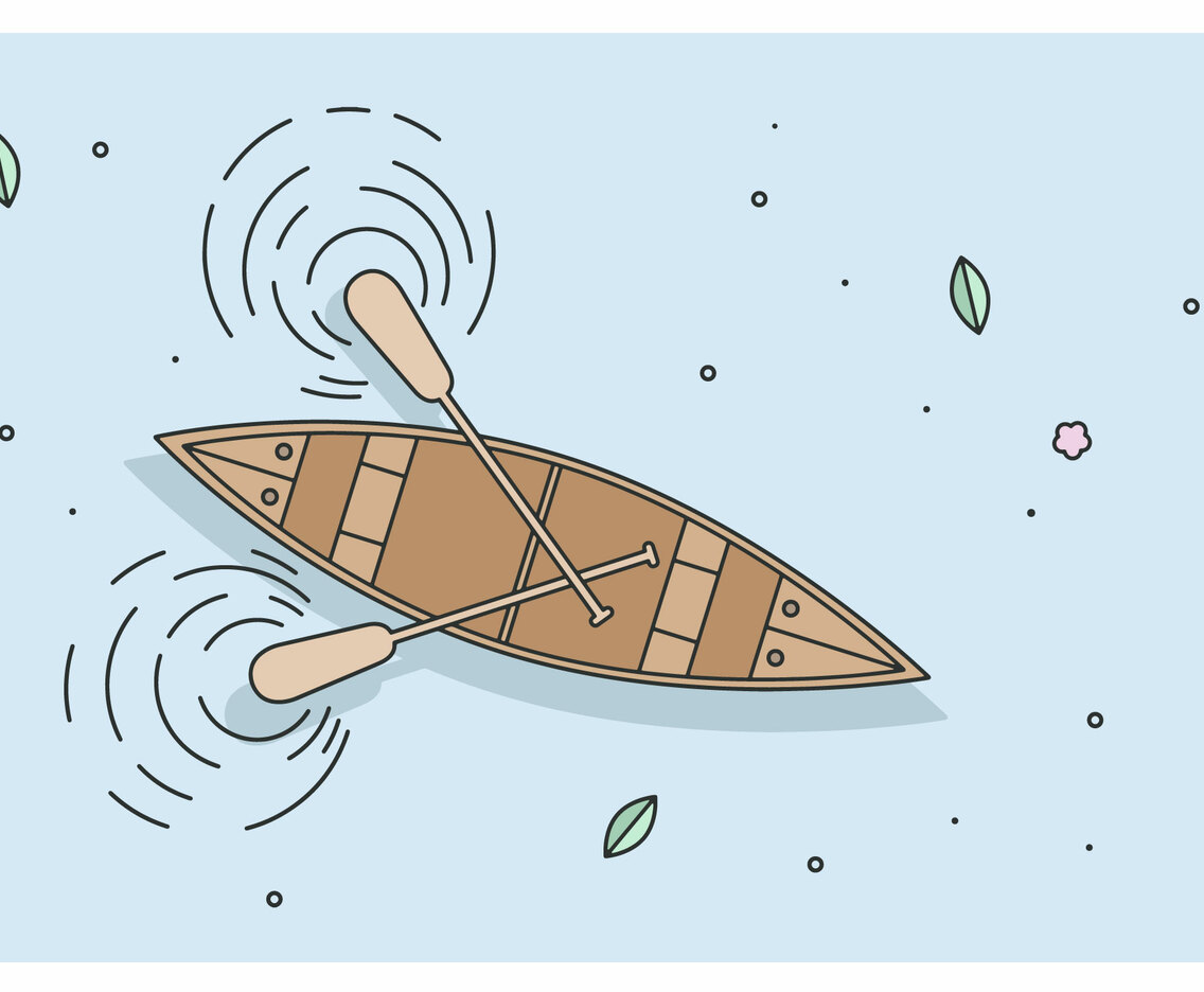 Canoe Vector