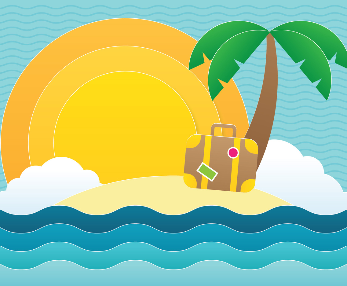 Summer Beach Papercraft