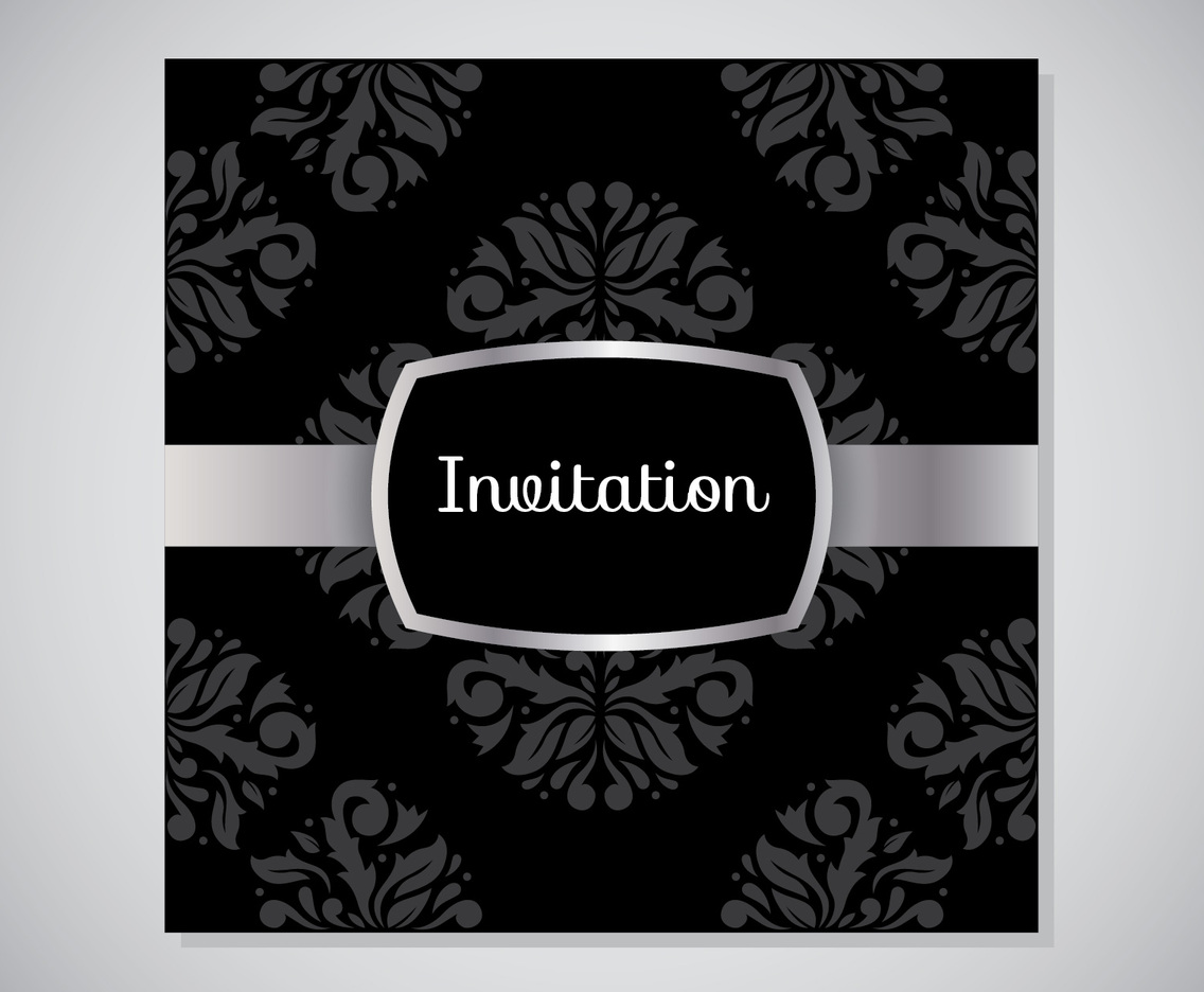 Decorative Invitation Card