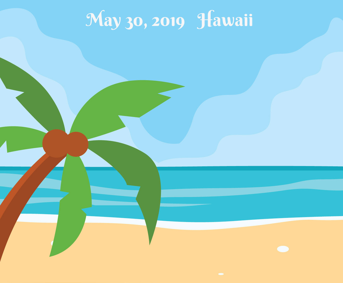 Beach Wedding Invitation