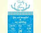 Beach Wedding Invitation