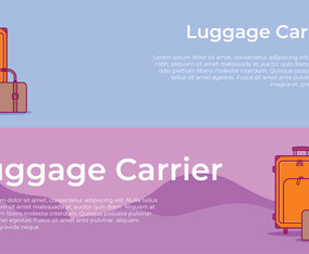 Luggage Carrier Banner