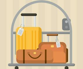 Luggage Vector