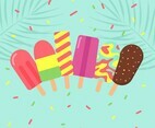Popsicles Vector