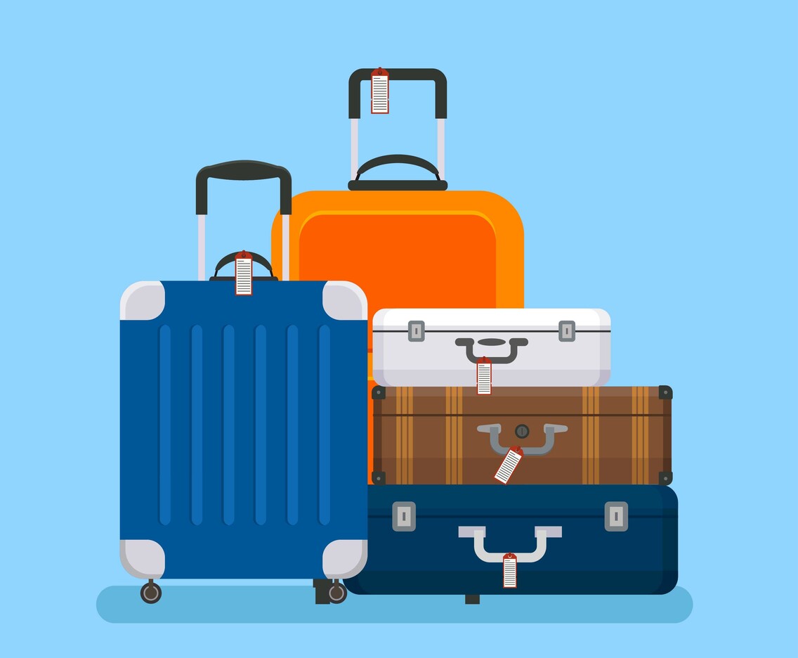 Luggages Vector