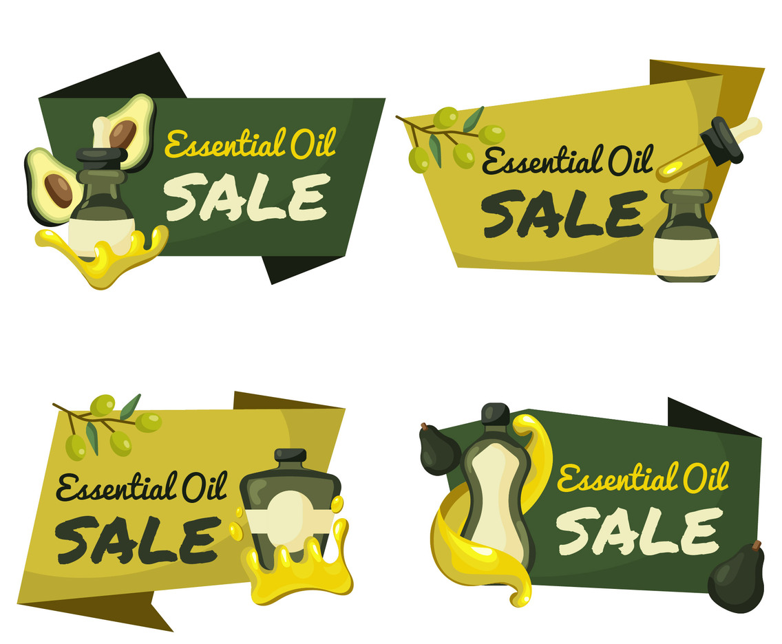 Essential Oils Sale Labels