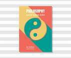 Philosophy Book Cover Vector Illustration
