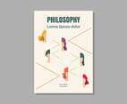 Philosophy Book Cover Vector Illustration