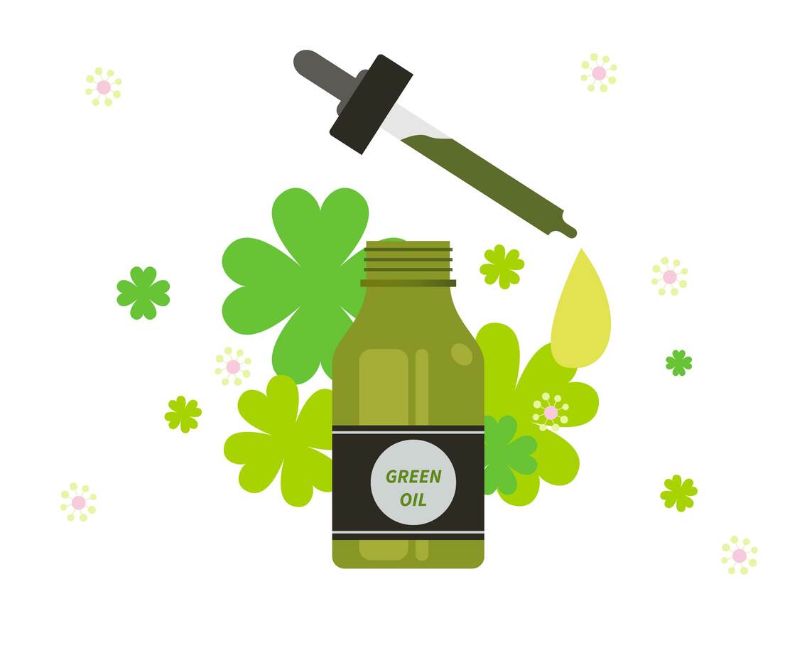 Essential Oils Sale Illustration