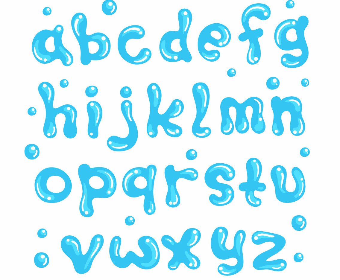 Water Alphabet