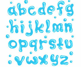 Water Alphabet